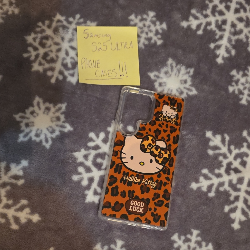 Hello Kitty Leopard Print Samsung S25 Ultra Mag Phone Case